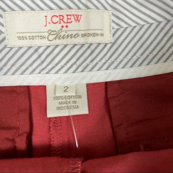 J. Crew Broken in Chino Shorts Sz 2/ small - Picture 4 of 9